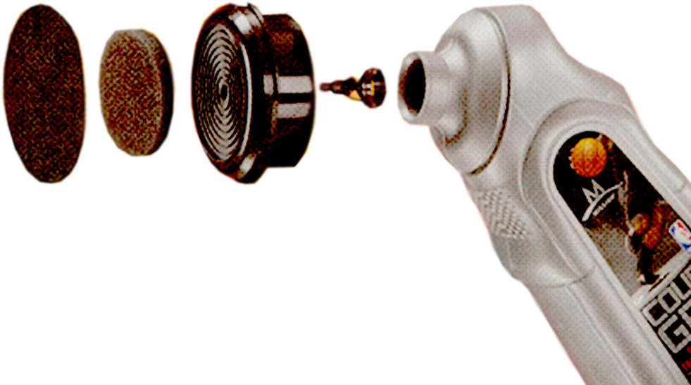 Picture showing all the pieces that make up TMP part